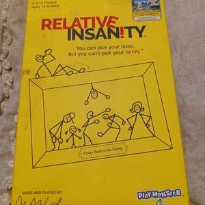 Relative Insanity Family card game